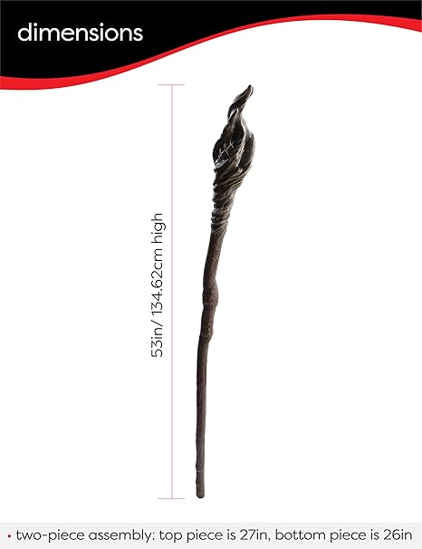Rubie's Desolation Of Smaug Hobbit Adult Costume Gandalf Staff