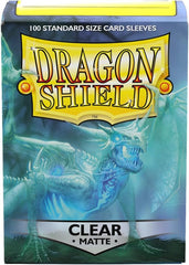 DRAGON SHIELD 100CT CLEAR MATTE