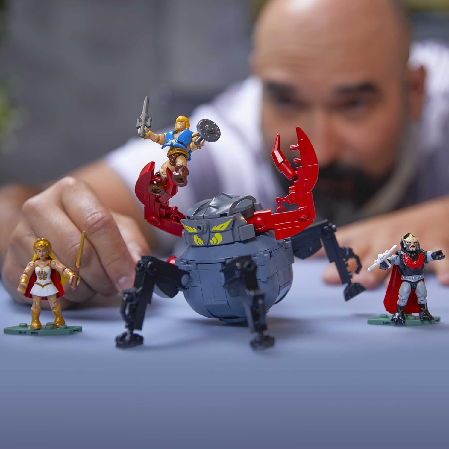 MEGA Masters of The Universe Building Set, She-Ra vs Hordak & Monstroid