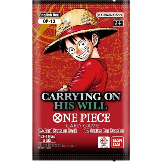 One Piece Card Game - Carrying On His Will Booster Pack (OP13)