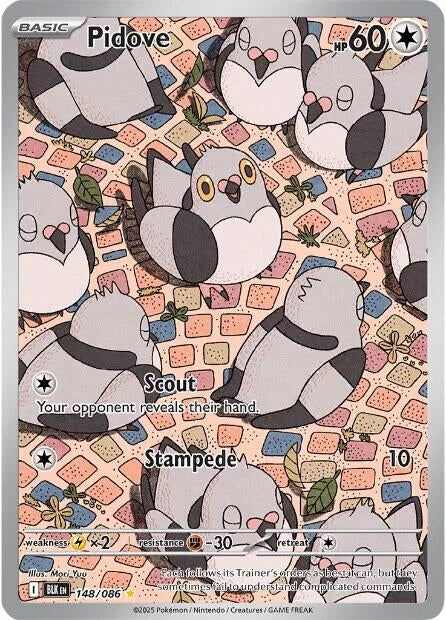 Image for Pidove (148/086) (BLK) - Pokemon