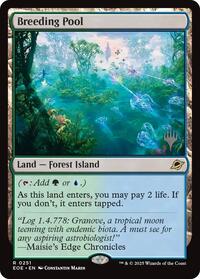 MTG Single Card -  Breeding Pool