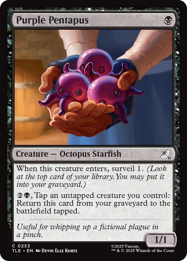 Purple Pentapus (233) (TLE)