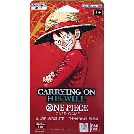 One Piece Card Game - Carrying On His Will Booster Pack (OP13)