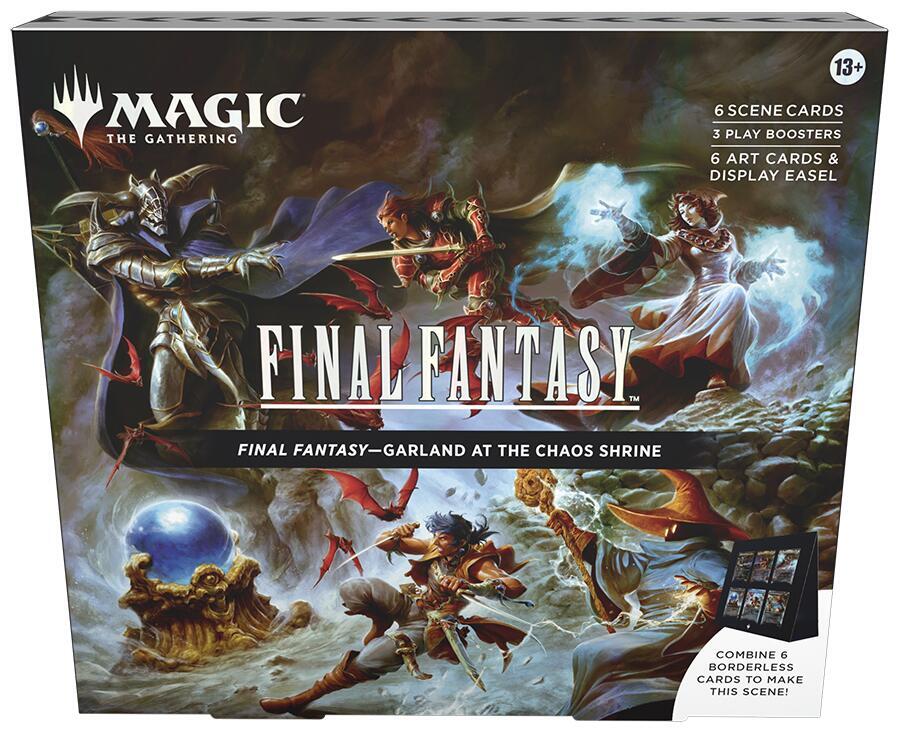 MTG Universes Beyond: Final Fantasy Scene Box – Garland at the Chaos Shrine