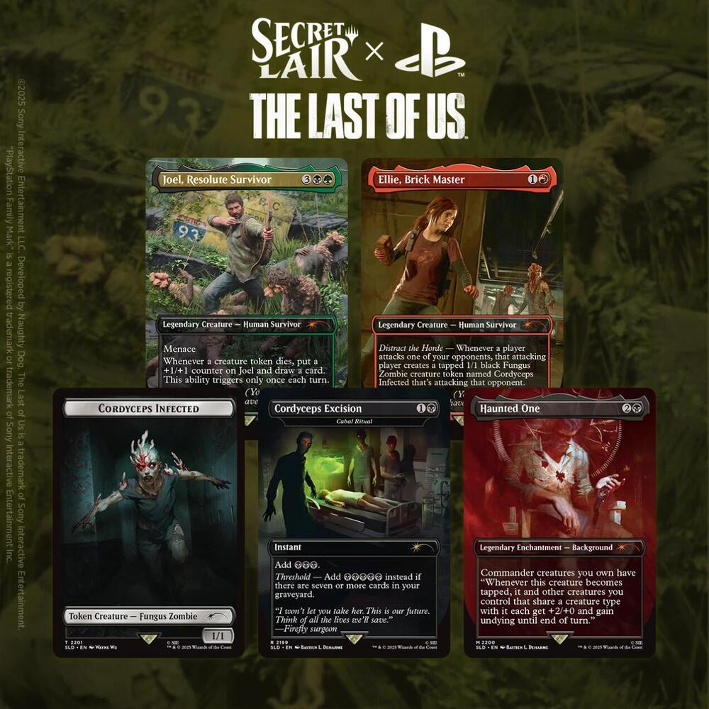 MTG Secret Lair x The Last of Us Part I - Non-Foil Edition