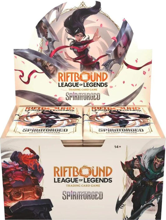 Riftbound: League of Legends Trading Card Game - Spiritforged - Booster Display