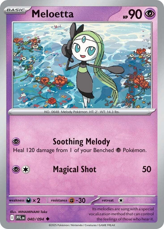 Image for Meloetta (040/094) (PFL) - Pokemon
