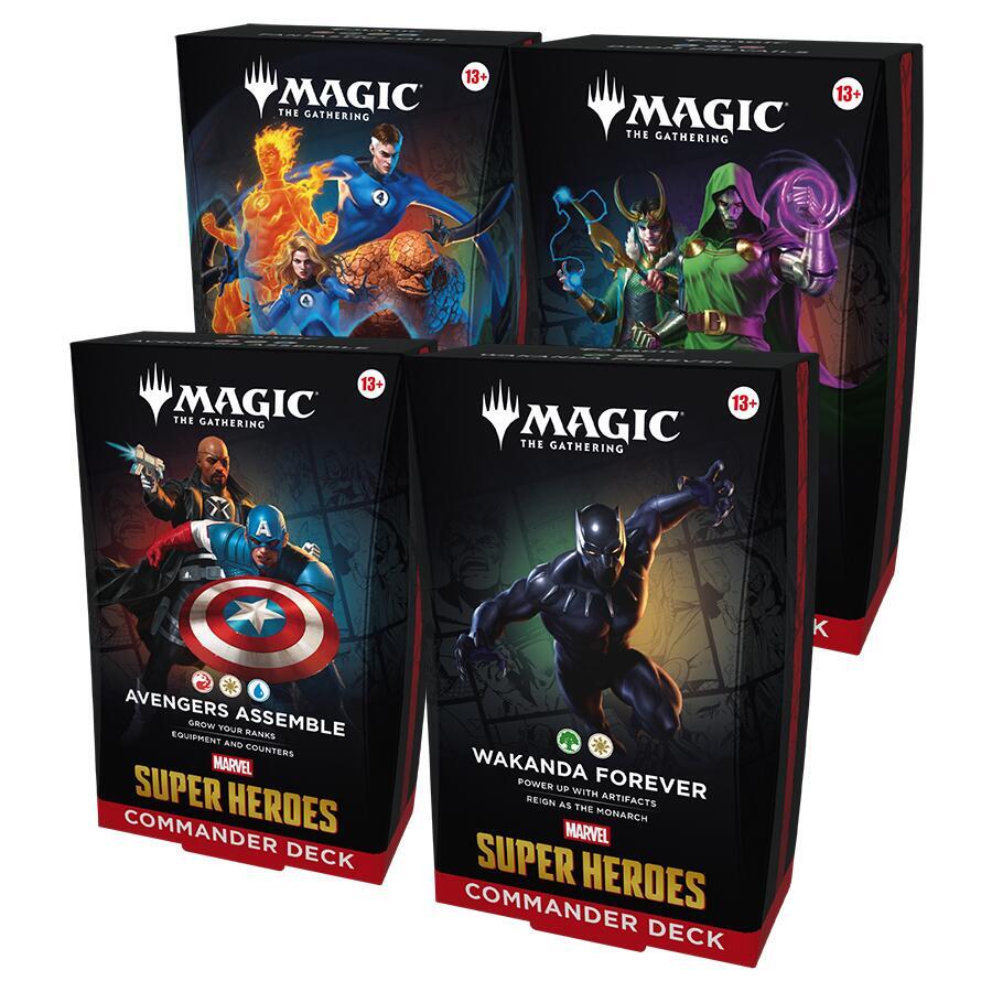 [PRE-ORDER] MTG Marvel Super Heroes Commander Decks