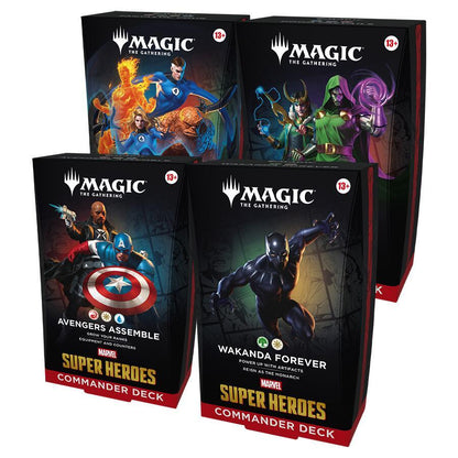 [PRE-ORDER] MTG Marvel Super Heroes Commander Decks