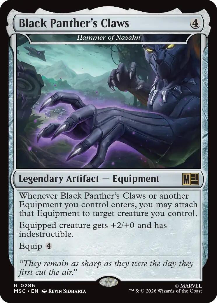 Black Panther's Claws - Hammer of Nazahn (286) (MSC)