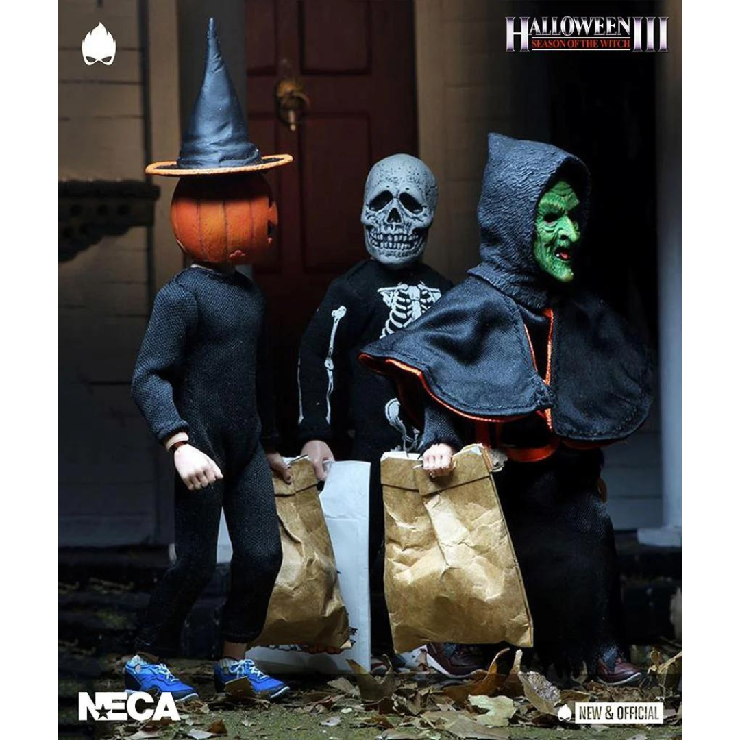 NECA Halloween 3 Season of the Witch Clothed 8" Action Figure 3 Pack