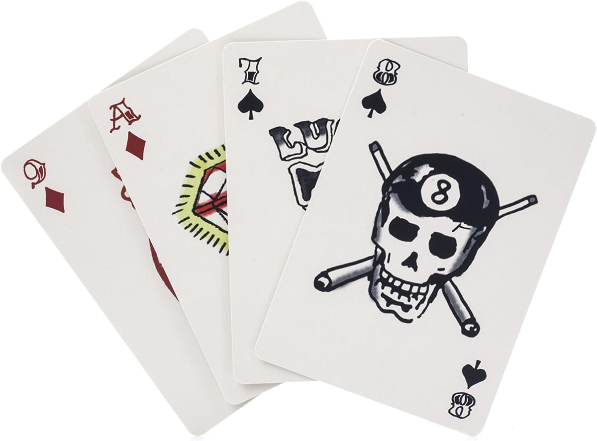 Kikkerland Playing Cards - Tattoo