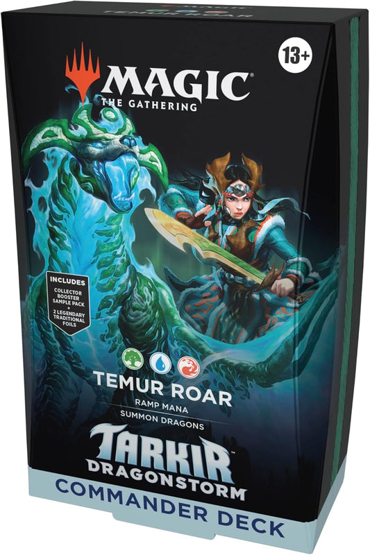 MTG Tarkir Dragonstorm Commander Deck - Temur Roar