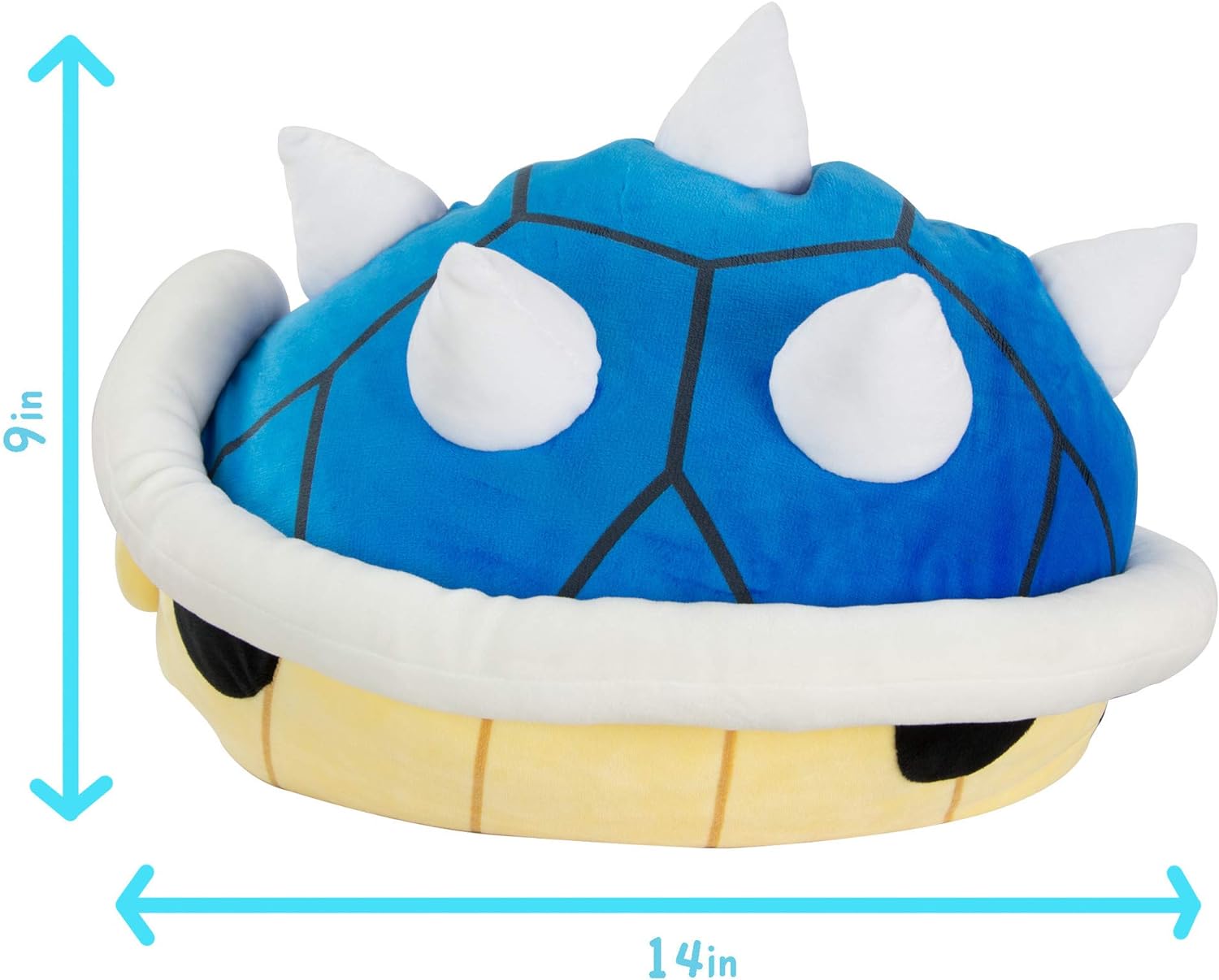 Mario blue shop shell plush