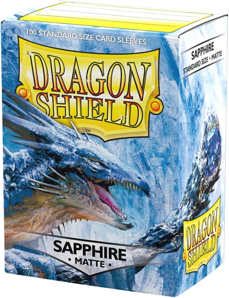 DRAGON SHIELD 100CT SAPPHIRE MATTE