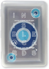 Kikkerland Playing Cards - Invisible