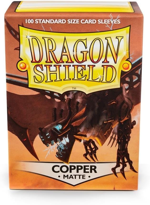 Dragon Shield 100ct Matte Sleeves - Standard Size - Copper