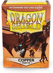 DRAGON SHIELD 100CT BOX Matte Copper