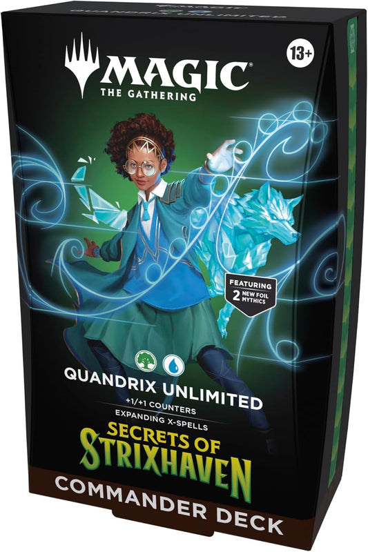 MTG: Secrets of Strixhaven Commander Deck: Quandrix Unlimited