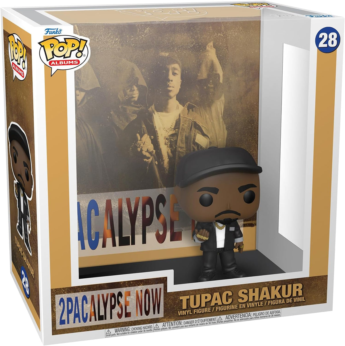 Funko POP! Albums: Tupac - 2pacalypse Now #28