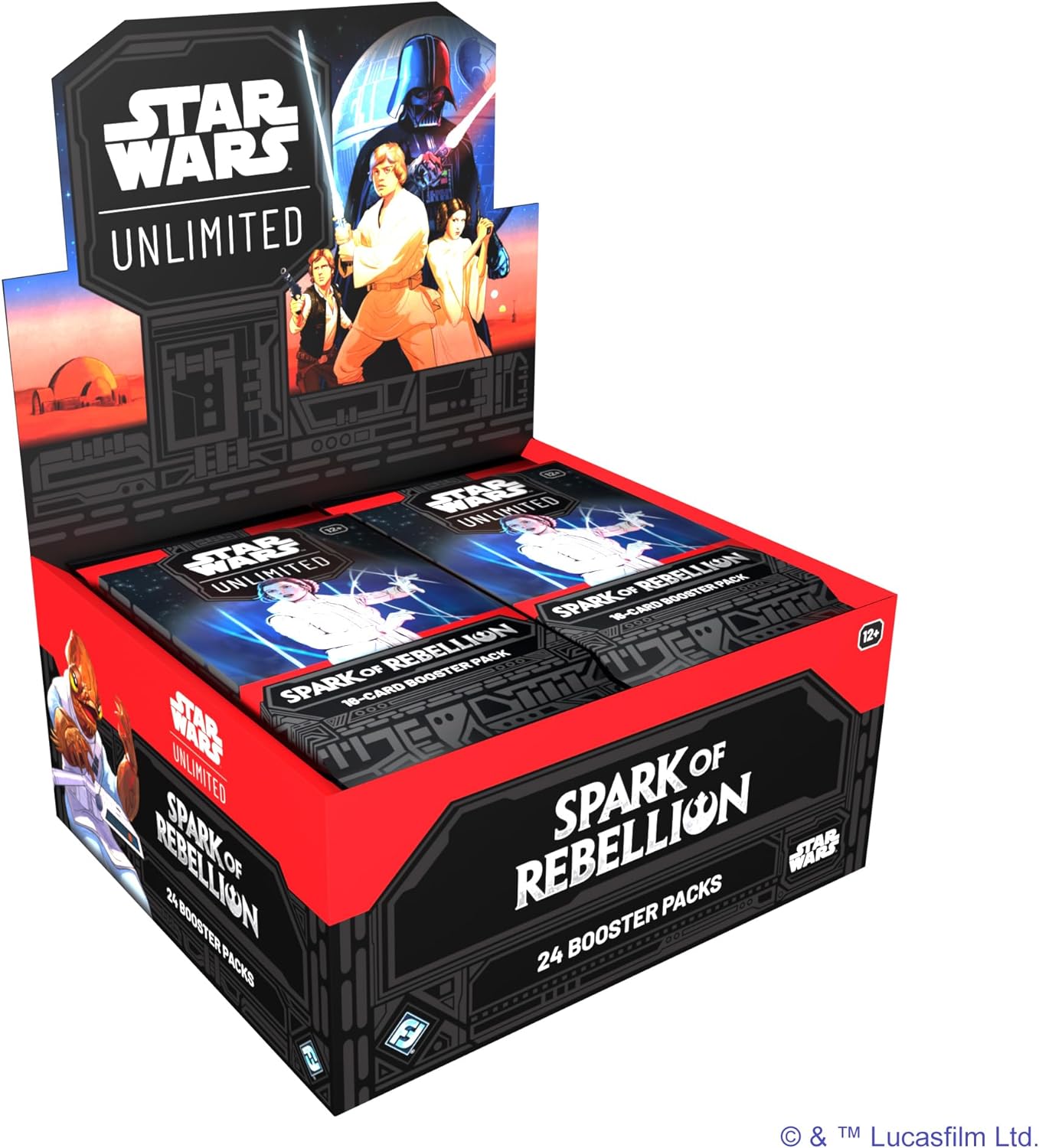Star Wars: Unlimited - Spark of Rebellion Booster Display Box
