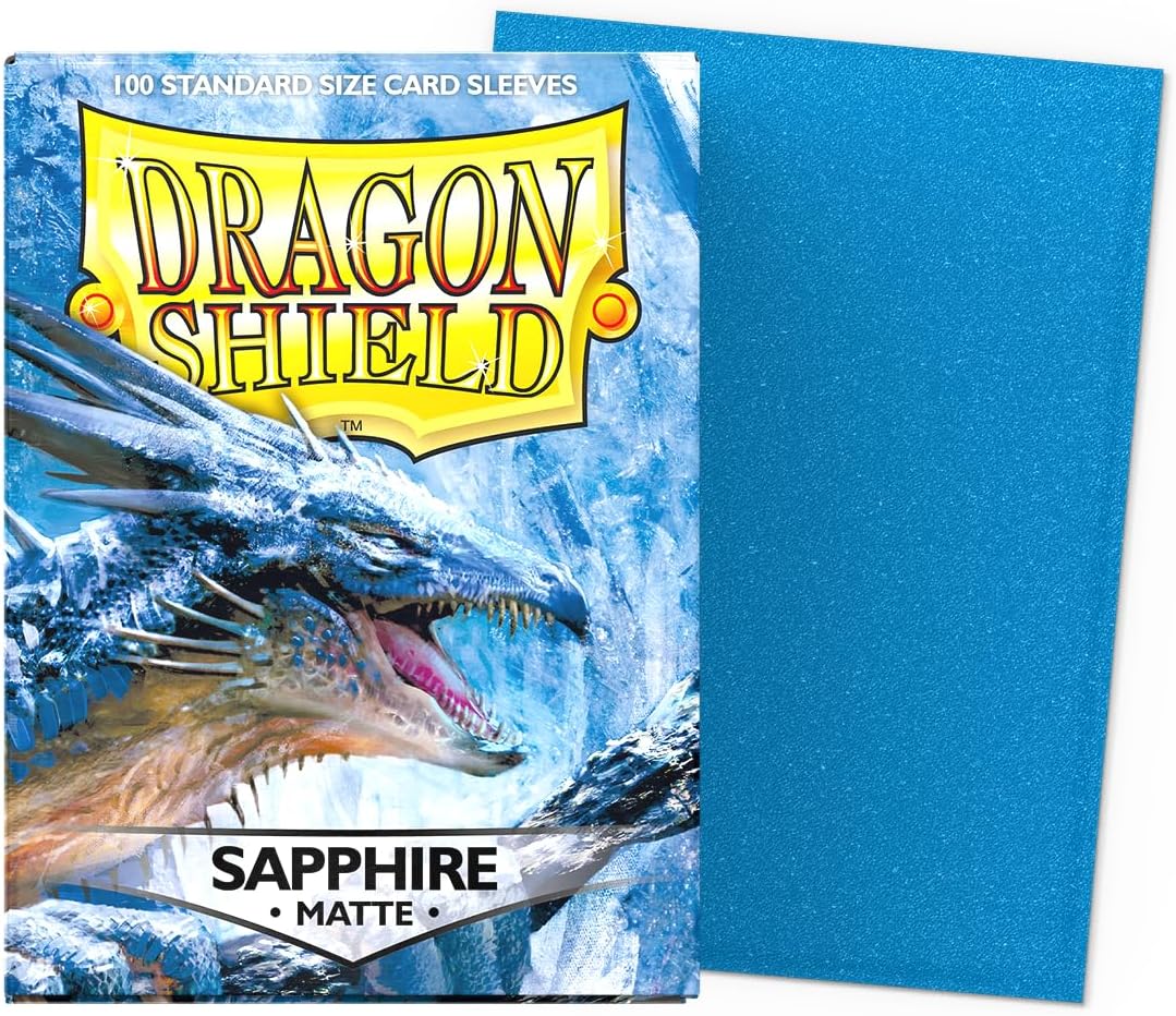 DRAGON SHIELD 100CT SAPPHIRE MATTE