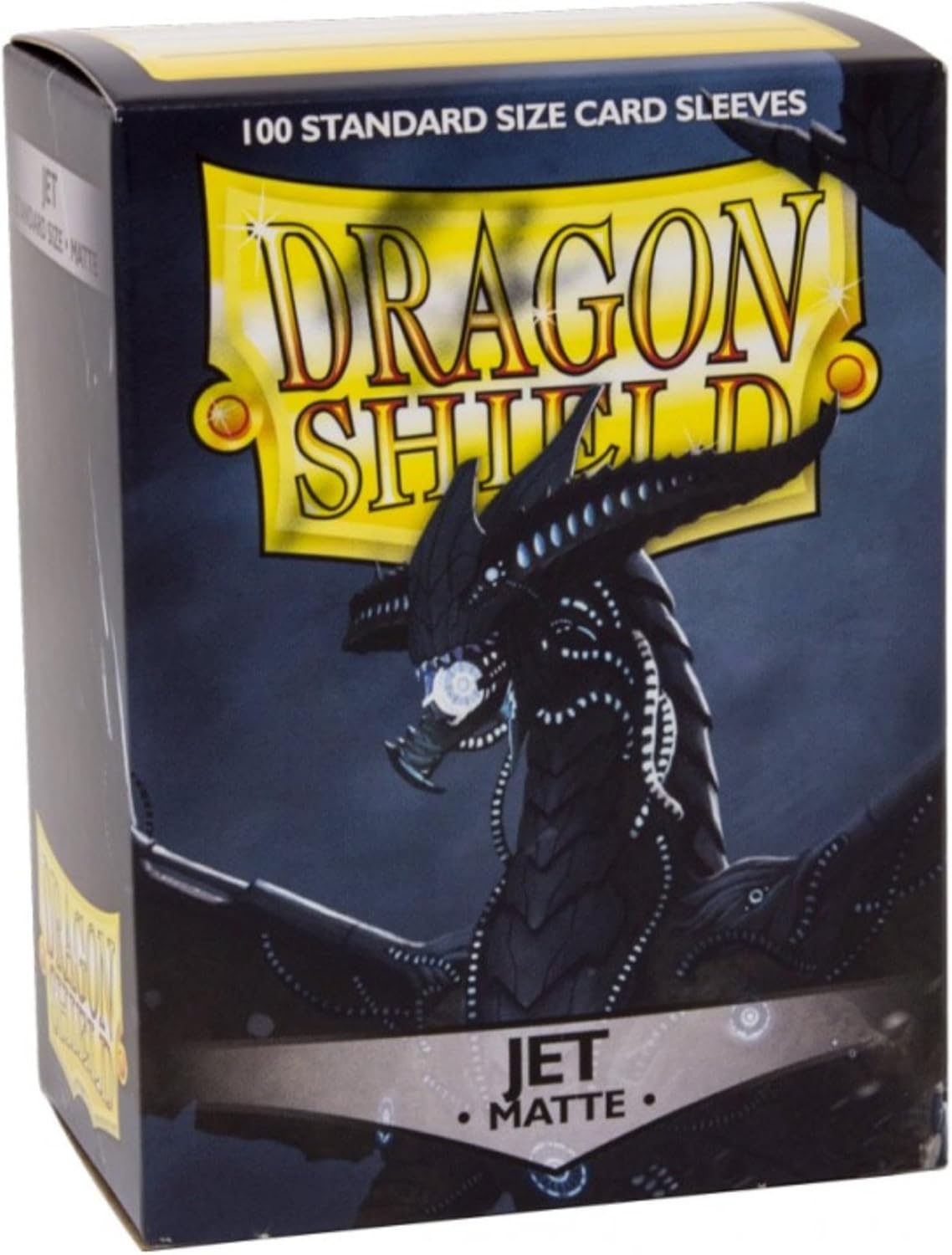 DRAGON SHIELD 100CT JET MATTE