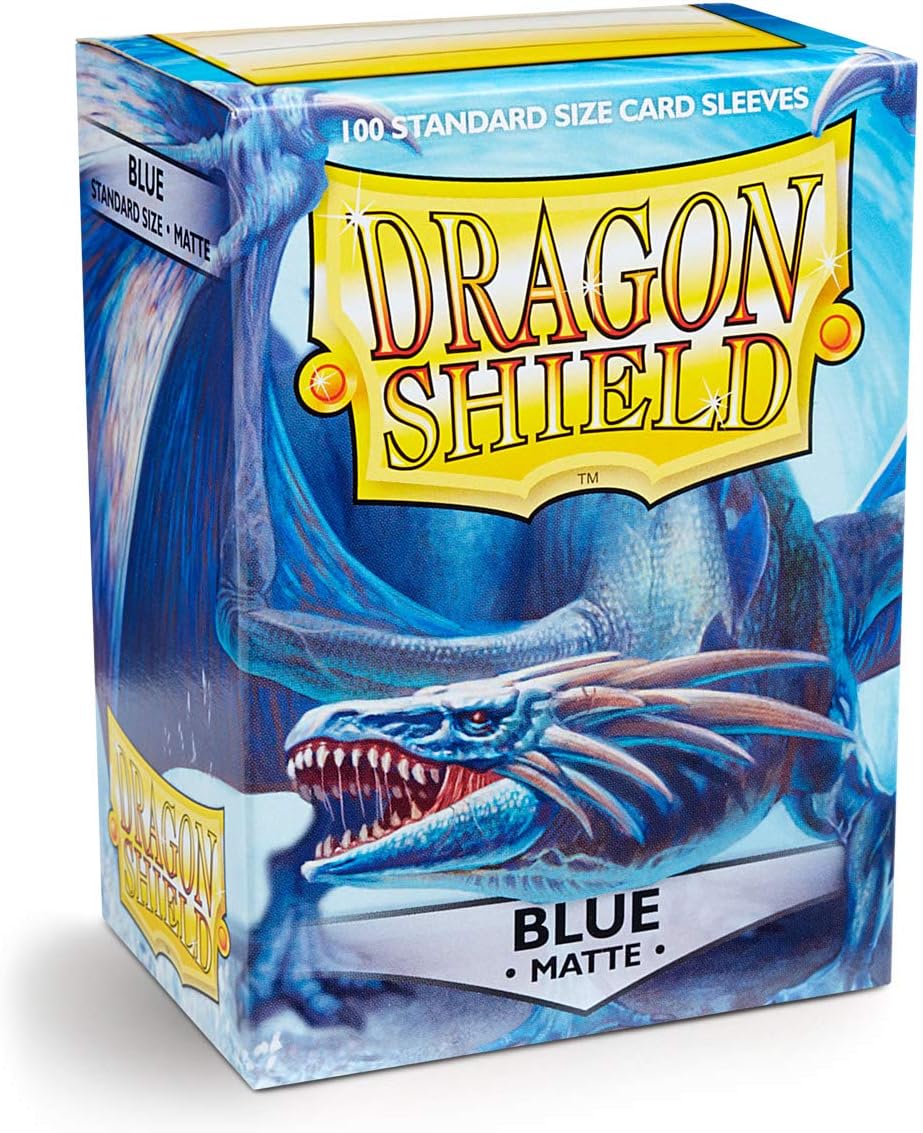 DRAGON SHIELD 100CT BOX Matte Blue
