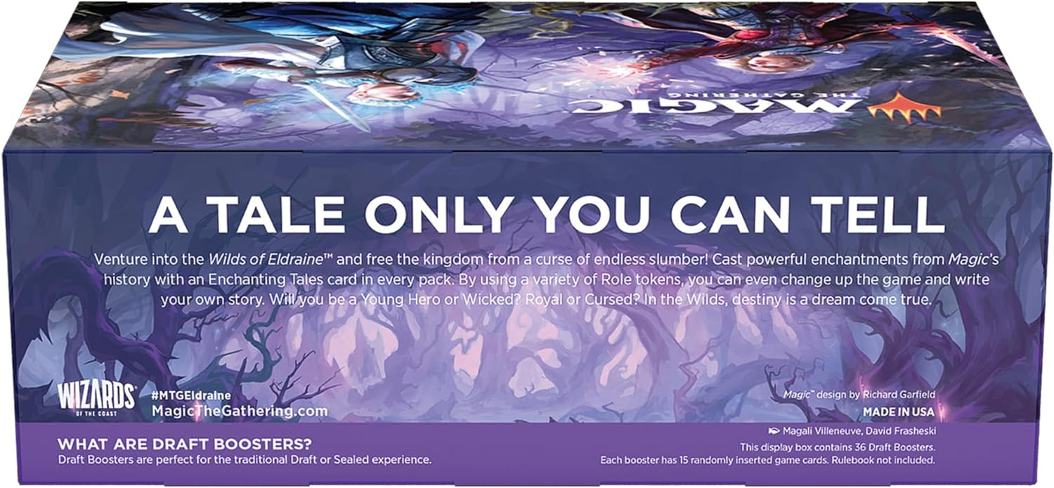 MTG Wilds of Eldraine Draft Booster Box MetaGames.toys MTG Wilds of Eldraine Draft Booster Box MetaGames.toys