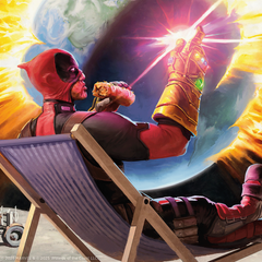 MTG Secret Lair x Marvel's Deadpool Non-Foil Edition