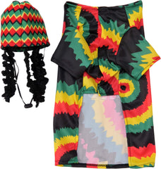 Rubie's Pet Costume Rasta Dog