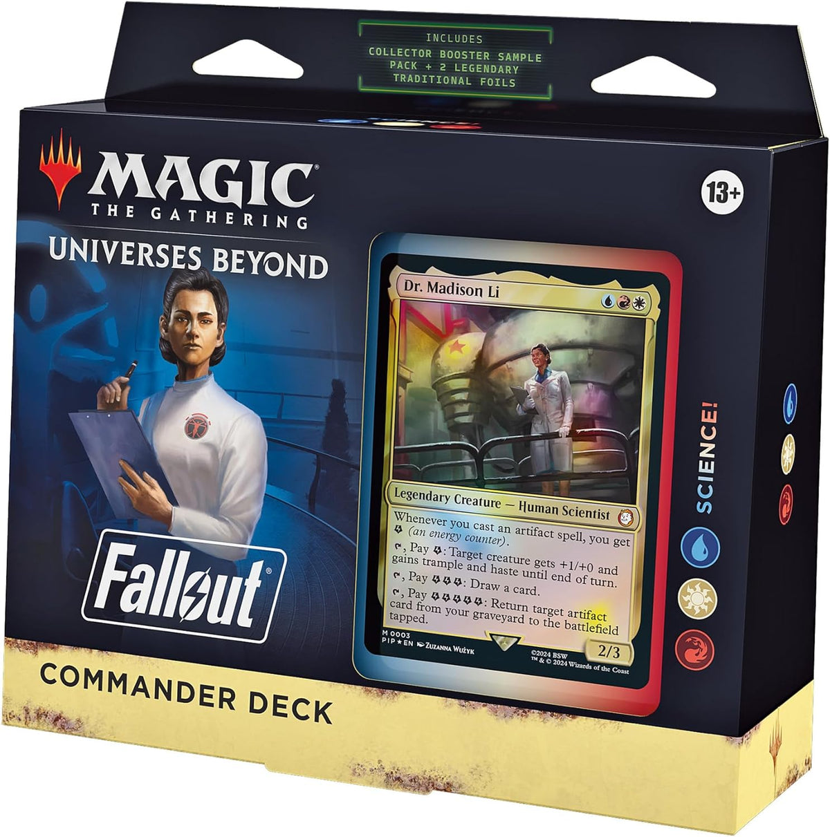 MTG Universes Beyond: Fallout Commander Deck - Science!