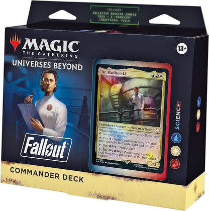 MTG Universes Beyond: Fallout Commander Deck - Science!
