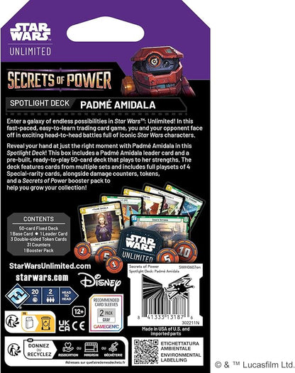 Star Wars: Unlimited - Secrets of Power Spotlight Deck: Padmé Amidala