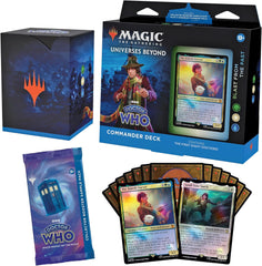 MTG Doctor Who Commander Deck Bundle – Includes All 4 Decks (1 Masters of Evil, 1 Blast from The Past, 1 Timey-Wimey, and 1 Paradox Power Deck Set)