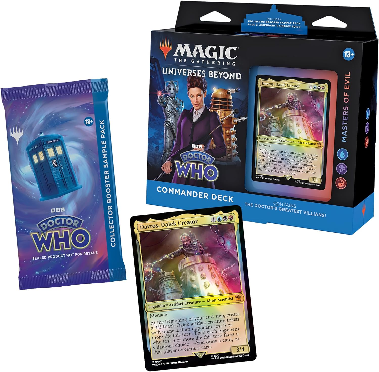 MTG Doctor Who Commander Deck – Masters of Evil