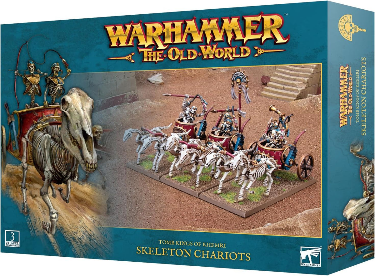 Warhammer The Old World - Tomb Kings of Khemri - Skeleton Chariots (07-11)