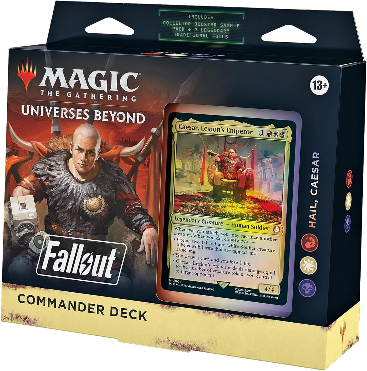 MTG Universes Beyond: Fallout Commander Deck - Hail, Caesar