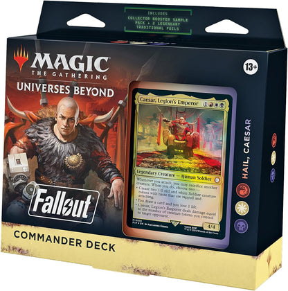 MTG Universes Beyond: Fallout Commander Deck - Hail, Caesar