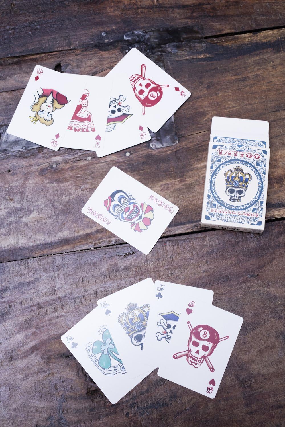 Kikkerland Playing Cards - Tattoo