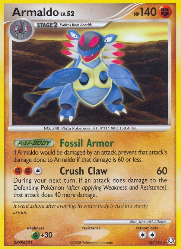 Image for Armaldo (18/146) (LA) - Pokemon