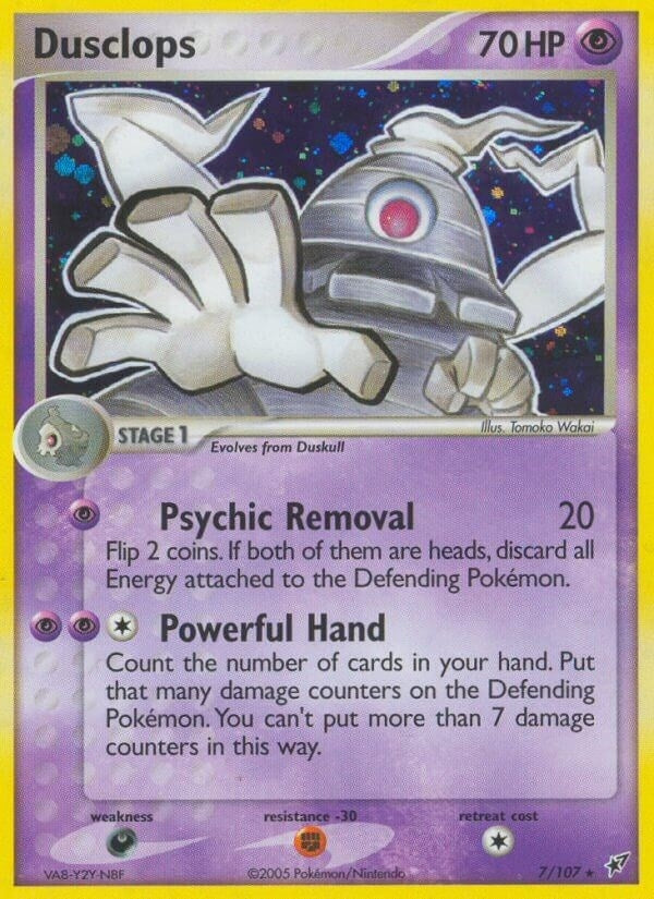 Image for Dusclops (7/107) (DX) - Pokemon