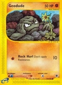 Image for Geodude (110/165) (EX) - Pokemon