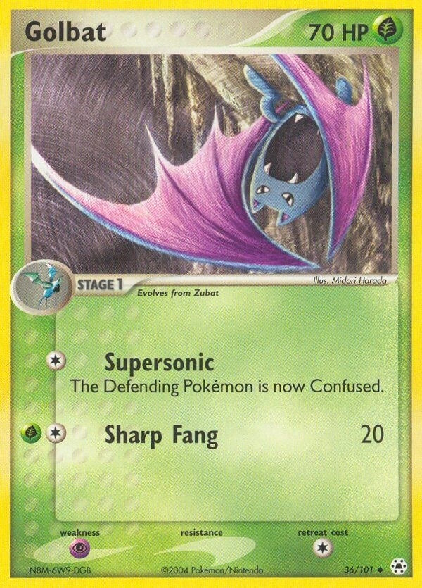 Image for Golbat (36/101) (HL) - Pokemon