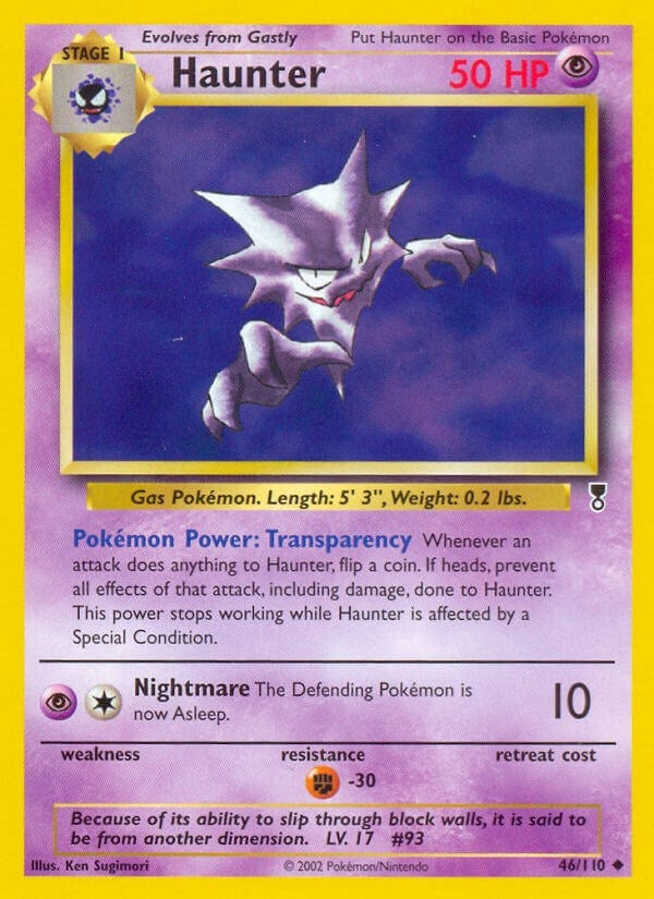 Image for Haunter (046/110) (LC) - Pokemon