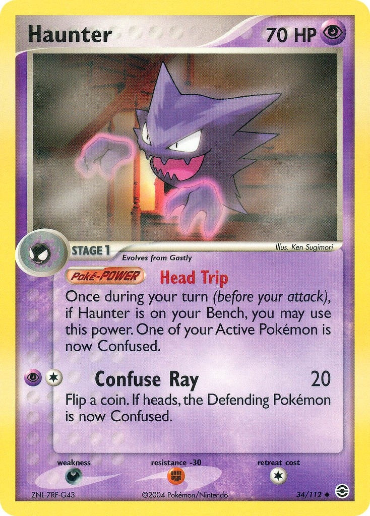 Image for Haunter (34/112) (RG) - Pokemon
