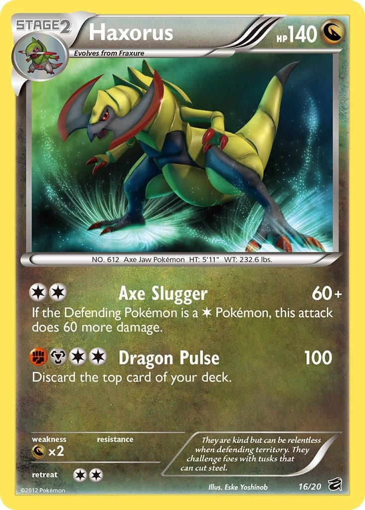 Image for Haxorus (16/20) (DRV) - Pokemon