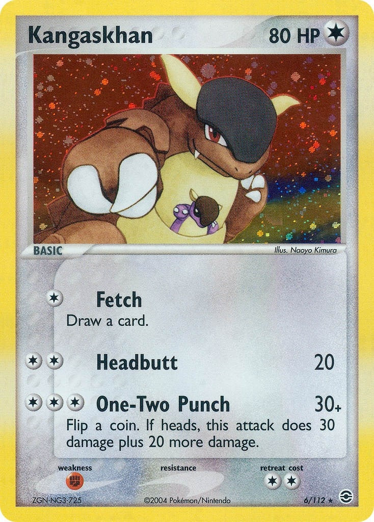 Image for Kangaskhan (6/112) (RG) - Pokemon