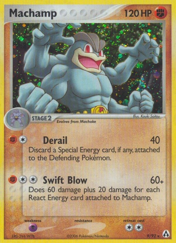 Image for Machamp (9/92) (LM) - Pokemon